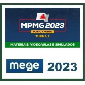 MP MG – Promotor – Ponto a Ponto (MEGE 2023)