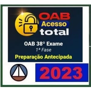 1ª Fase OAB XXXVIII 38º – Preparação Antecipada (CERS 2023) (Ordem dos Advogados do Brasil)