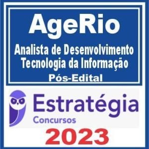 AgeRio (Analista de Desenvolvimento – Tecnologia da Informação) Pós Edital – Estratégia 2023
