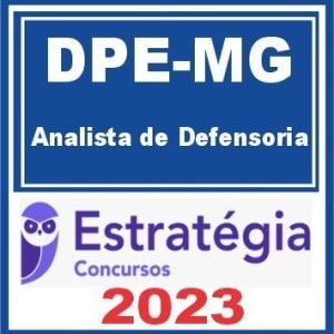 DPE MG (Analista de Defensoria) – Estratégia 2023
