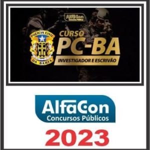 PC BA (INVESTIGADOR E ESCRIVÃO) ALFACON 2023
