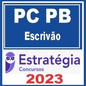 PC PB (Escrivão) Estratégia 2023