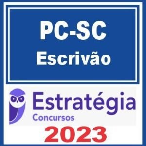 PC SC (Escrivão) Estratégia 2023