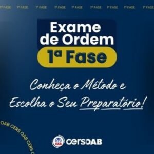 1ª Fase OAB 41 – Acesso Total (CERS 2024) (Ordem dos Advogados do Brasil)