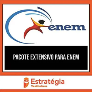 ENEM 2023 (Pacote Extensivo) – ESTRATÉGIA – Rateio Exame Nacional Ensino Medio